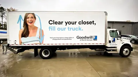 Goodwill box truck