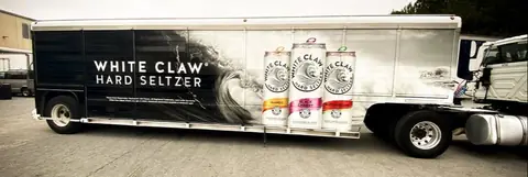 Semi trailer graphics