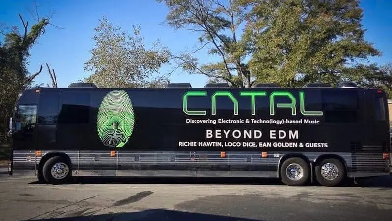 Entertainment tour bus