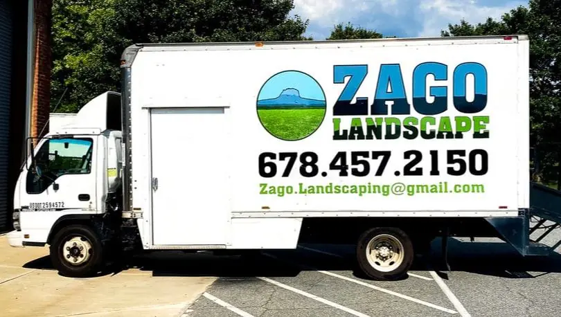 Zago Landscape truck