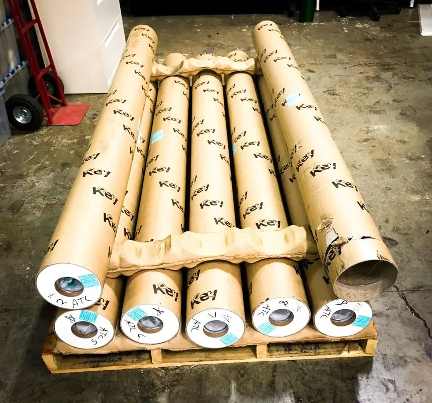 Vinyl stock on hand